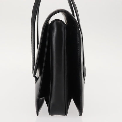 Loewe Anagram handbag Leather, BLACK, LEATHER, Handbag