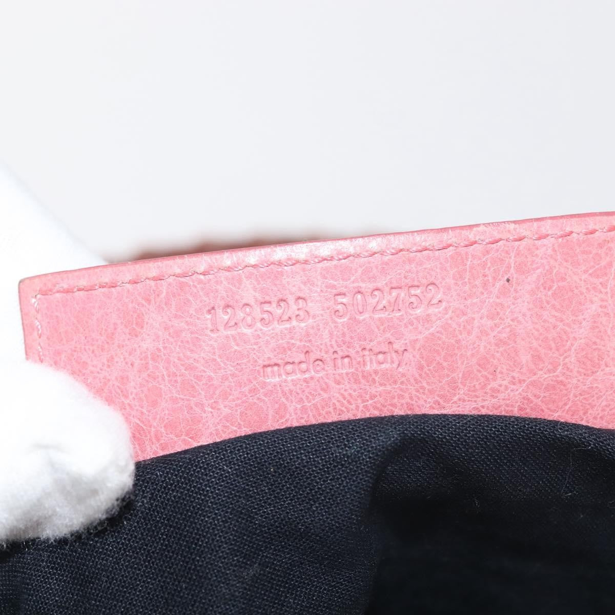 Balenciaga Twiggy Classic Studs Bag Leather, PINK, LEATHER, Handbag