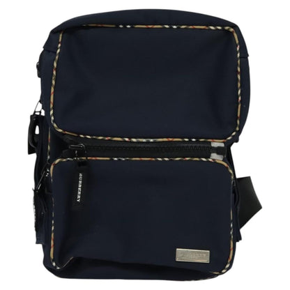 Burberry Vintage Shoulder Bag Nylon, NAVY, NYLON, Shoulder bag