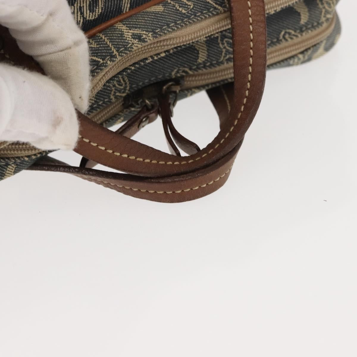 Burberry Blue Label Handbag Denim, BLUE, DENIM_JEANS, Travel bag