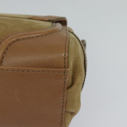Burberry Blue Label Handbag Suede, BEIGE, SUEDE, Handbag