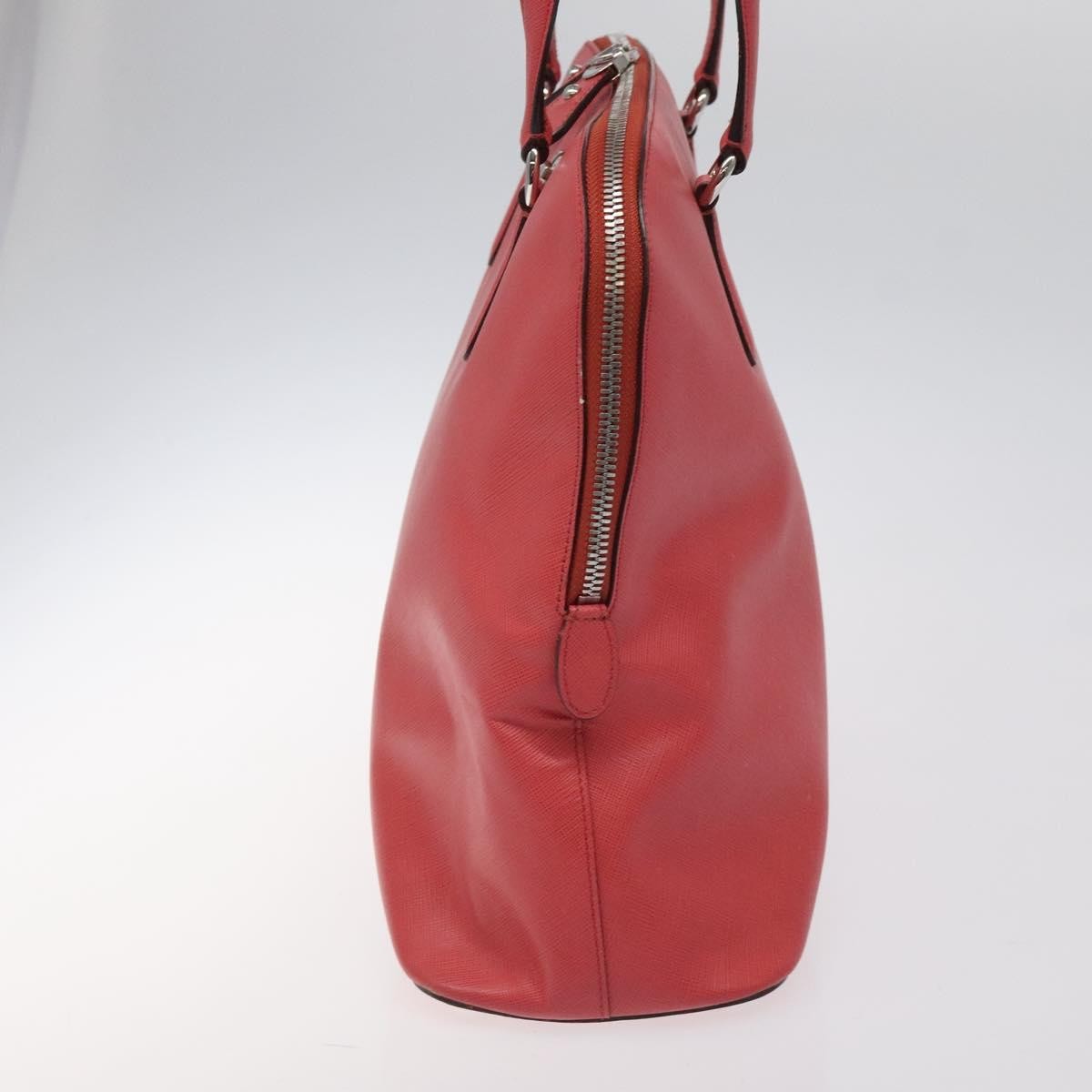 Salvatore Ferragamo Gancini handbag Leather, PINK, LEATHER, Handbag