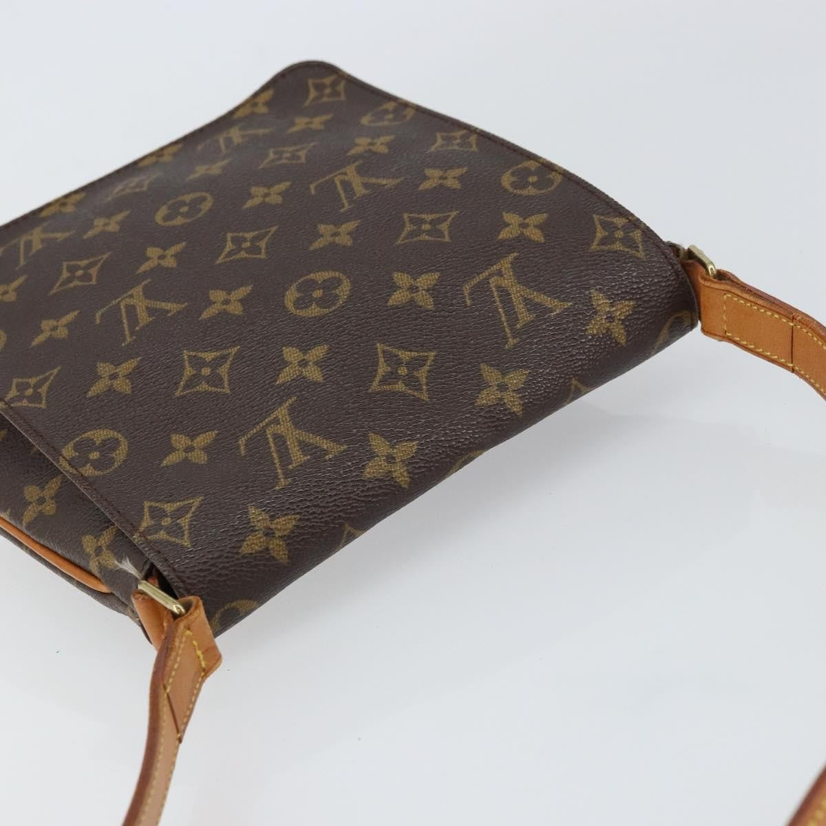 Louis Vuitton Musette Salsa Handbag Monogram Canvas, BROWN, CANVAS, Shoulder bag