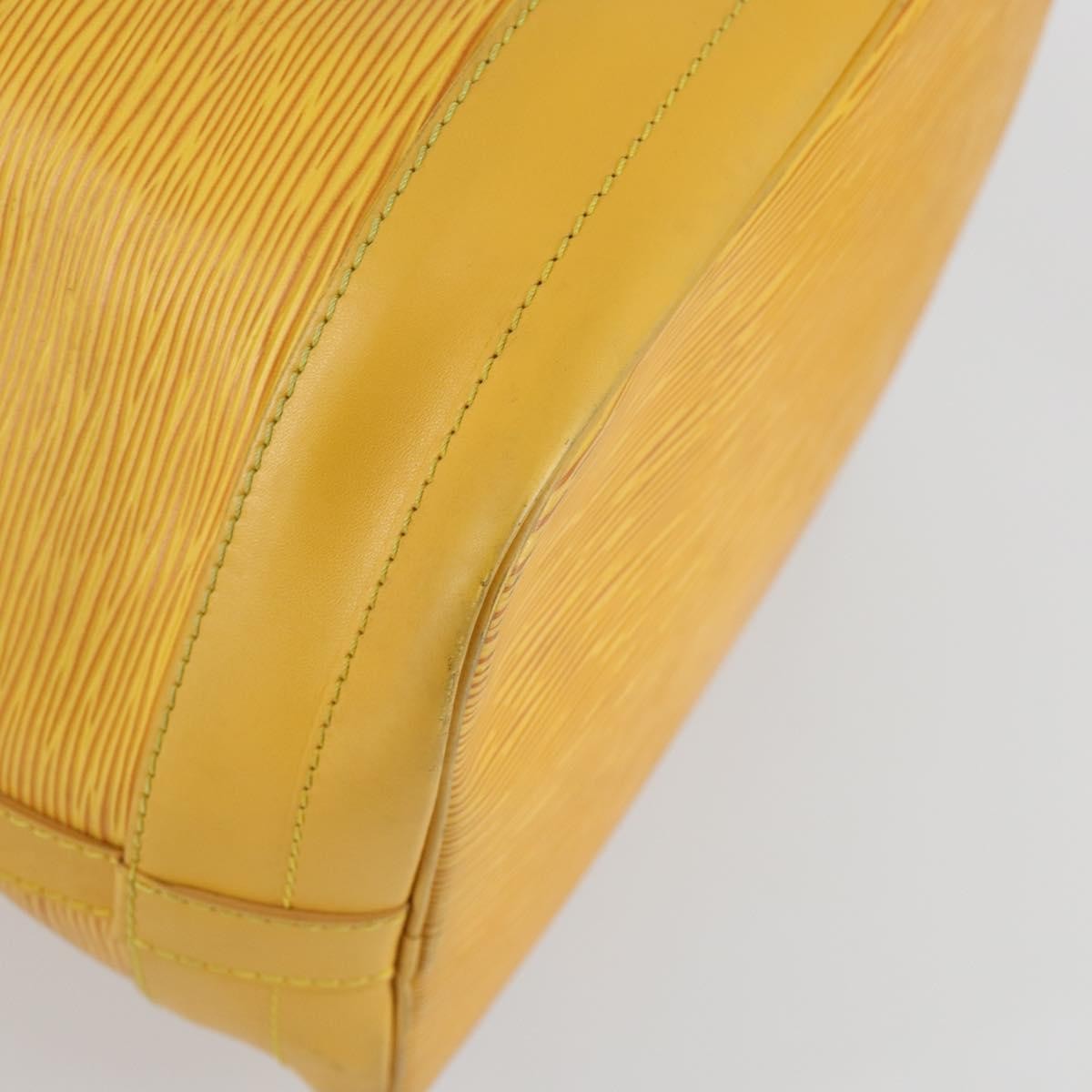 Louis Vuitton Noe Handbag Epi leather, YELLOW, LEATHER, Shoulder bag