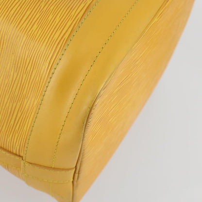 Louis Vuitton Noe Handbag Epi leather, YELLOW, LEATHER, Shoulder bag