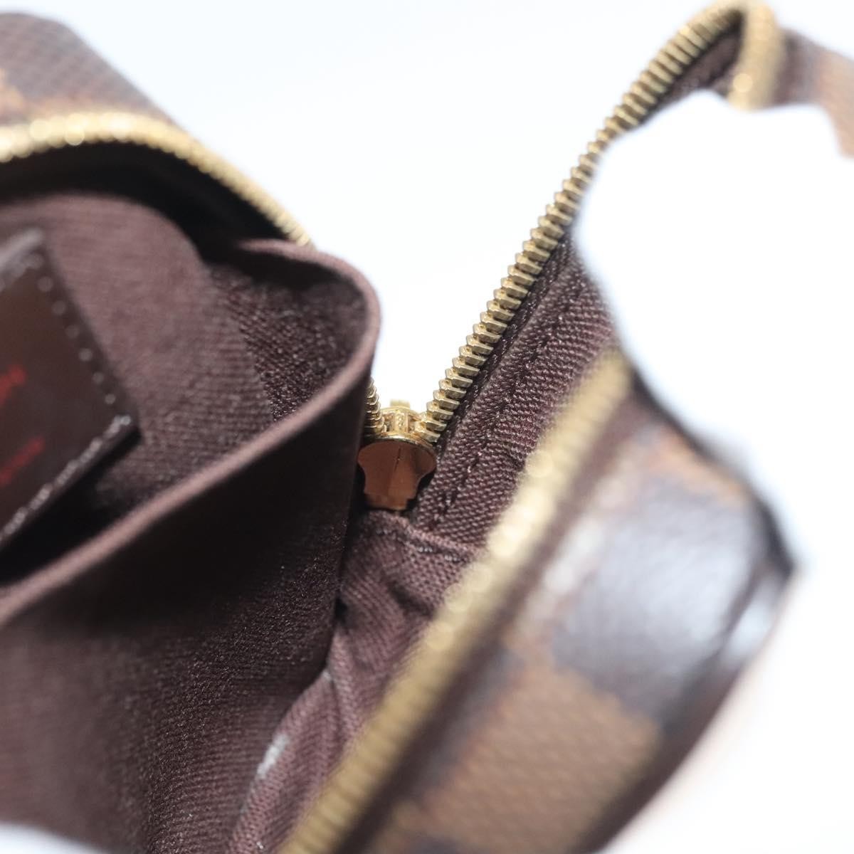 Louis Vuitton Etui Okapi Camera Case Damier, BROWN, CANVAS, Travel bag