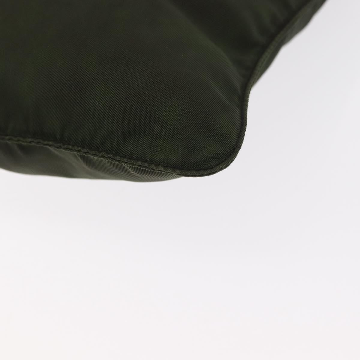 Prada Flat Messenger Bag Tessuto, KHAKI, NYLON, Shoulder bag