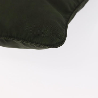 Prada Flat Messenger Bag Tessuto, KHAKI, NYLON, Shoulder bag