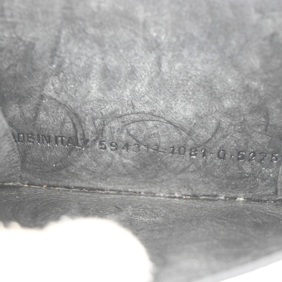 Balenciaga Trifold Wallet Leather, BLACK, LEATHER, Wallets