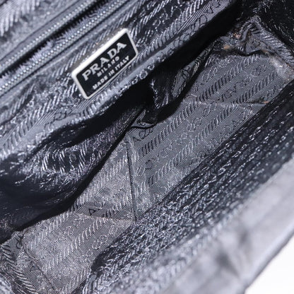 Prada cabas tessuto nylon, Black, Nylon, Handbag