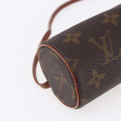 Louis Vuitton Papillon Pochette Monogram Canvas, BROWN, CANVAS, Clutche & pouche