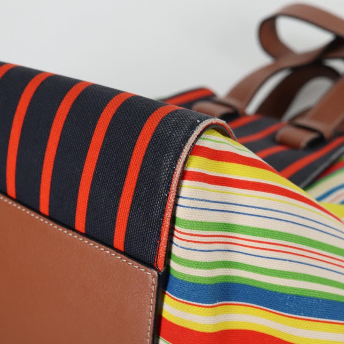 Loewe Hammock Bag Printed Canvas, MULTICOLOUR, CANVAS, Handbag