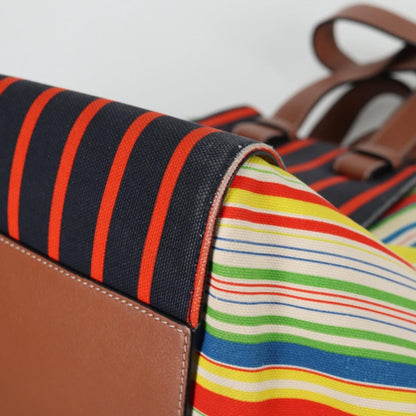 Loewe Hammock Bag Printed Canvas, MULTICOLOUR, CANVAS, Handbag