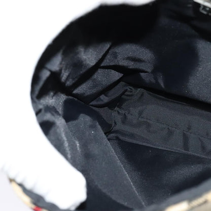 Burberry Flap Shoulder Bag Nova Check Coated Canvas, BEIGE, WOOL, Shoulder bag