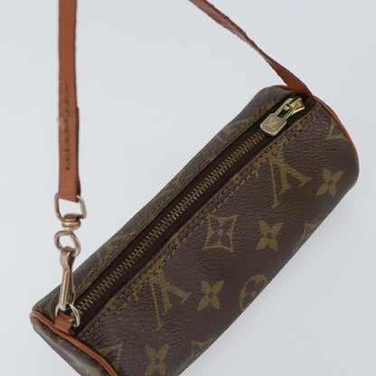 Louis Vuitton Papillon Pochette Monogram Canvas, BROWN, CANVAS, Clutche & pouche