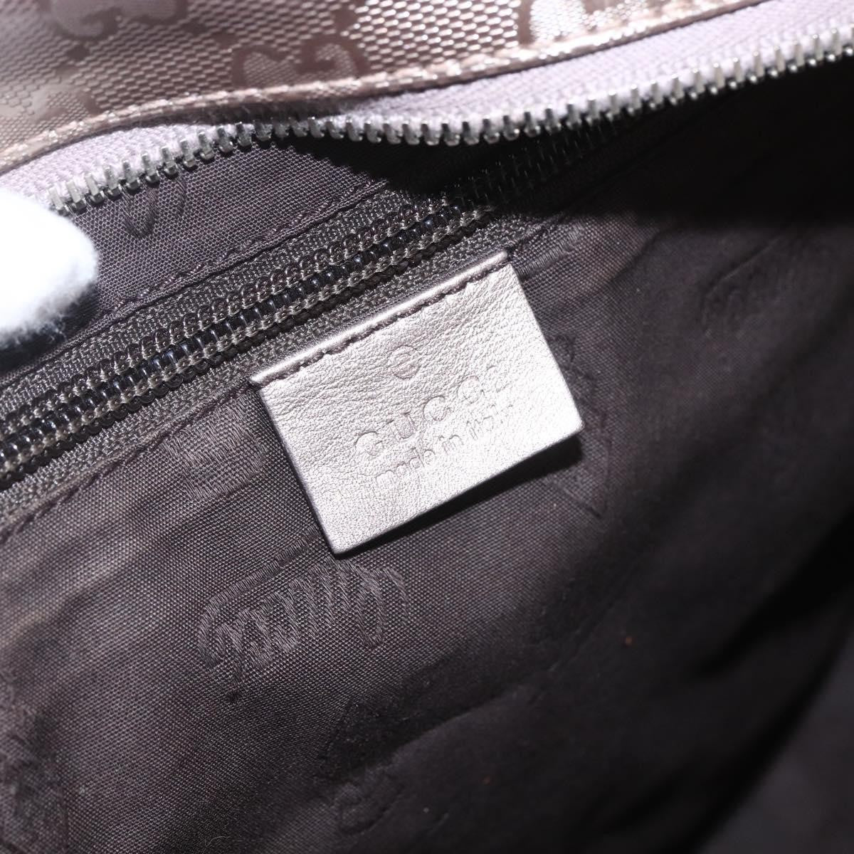 Gucci Plus Tote GG Imprime, SILVER, PVC, Tote bag