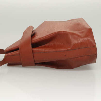 Louis Vuitton Vintage Sac d'Epaule Handbag Epi Leather, BROWN, LEATHER, Handbag