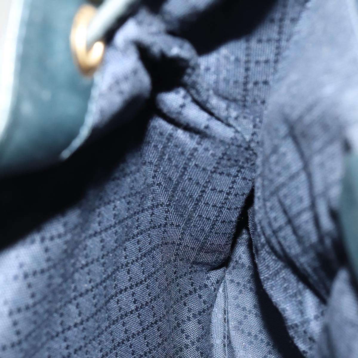 Gucci Vintage Bamboo Backpack Leather, BLACK, LEATHER, Backpack