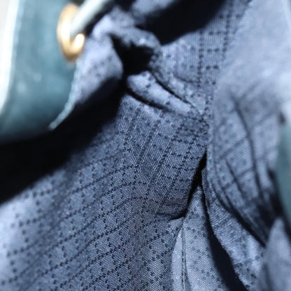 Gucci Vintage Bamboo Backpack Leather, BLACK, LEATHER, Backpack