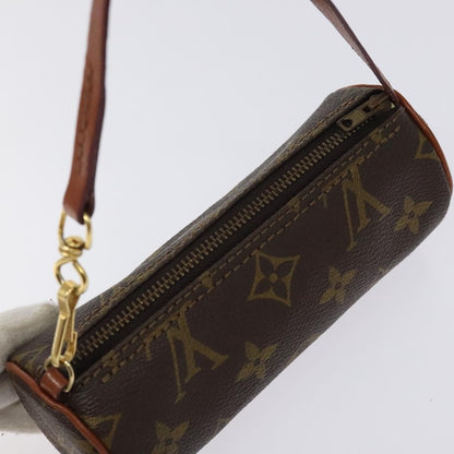 Louis Vuitton Papillon Pochette Monogram Canvas, BROWN, CANVAS, Handbag