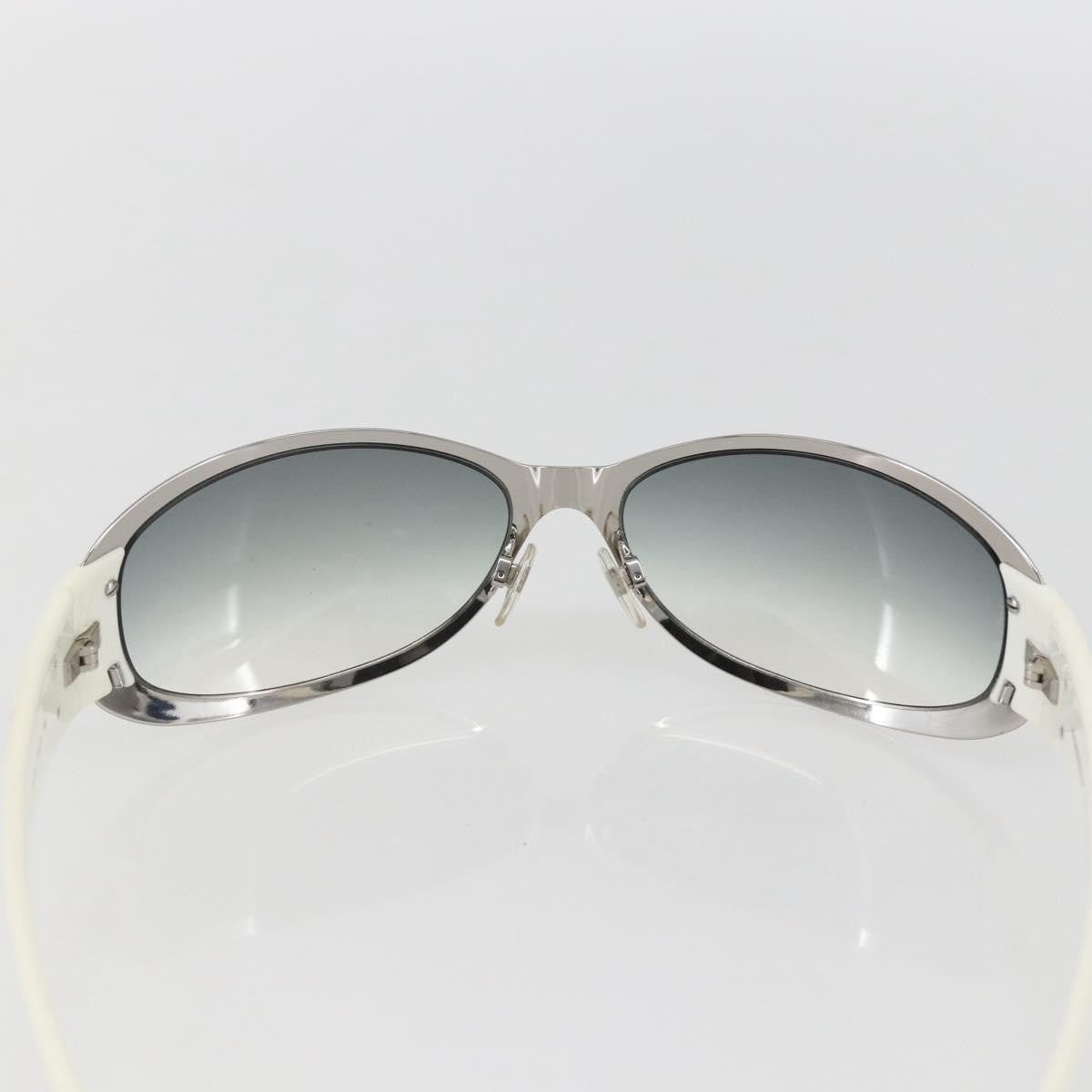 Chanel Logo CC Sunglasses Metal, WHITE, METAL, Sunglasse
