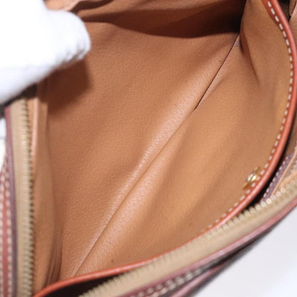 Celine Macadam Pochette Classic, BROWN, PVC, Clutche & pouche