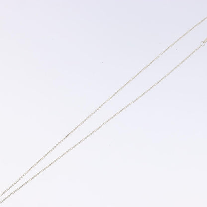 Tiffany & Co. Elsa Peretti Open Heart Pendant Necklace Sterling Silver, SILVER, SILVER, Necklace