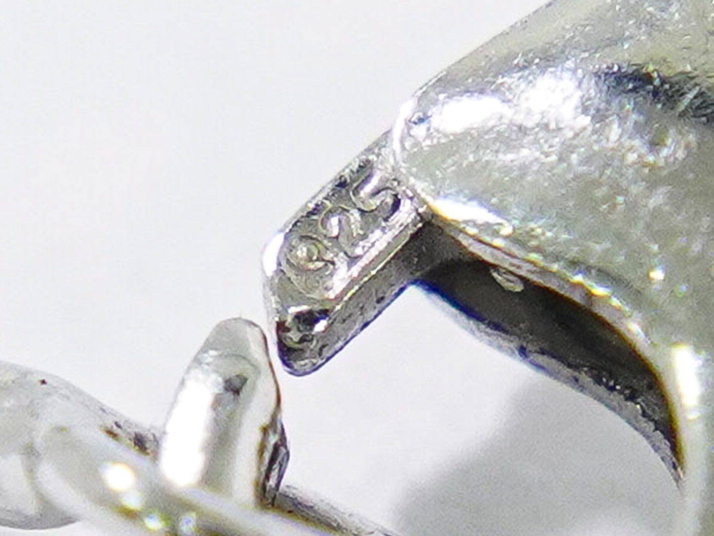 Hermes Cage d'H Pendant Necklace Metal, SILVER, METAL, Necklace