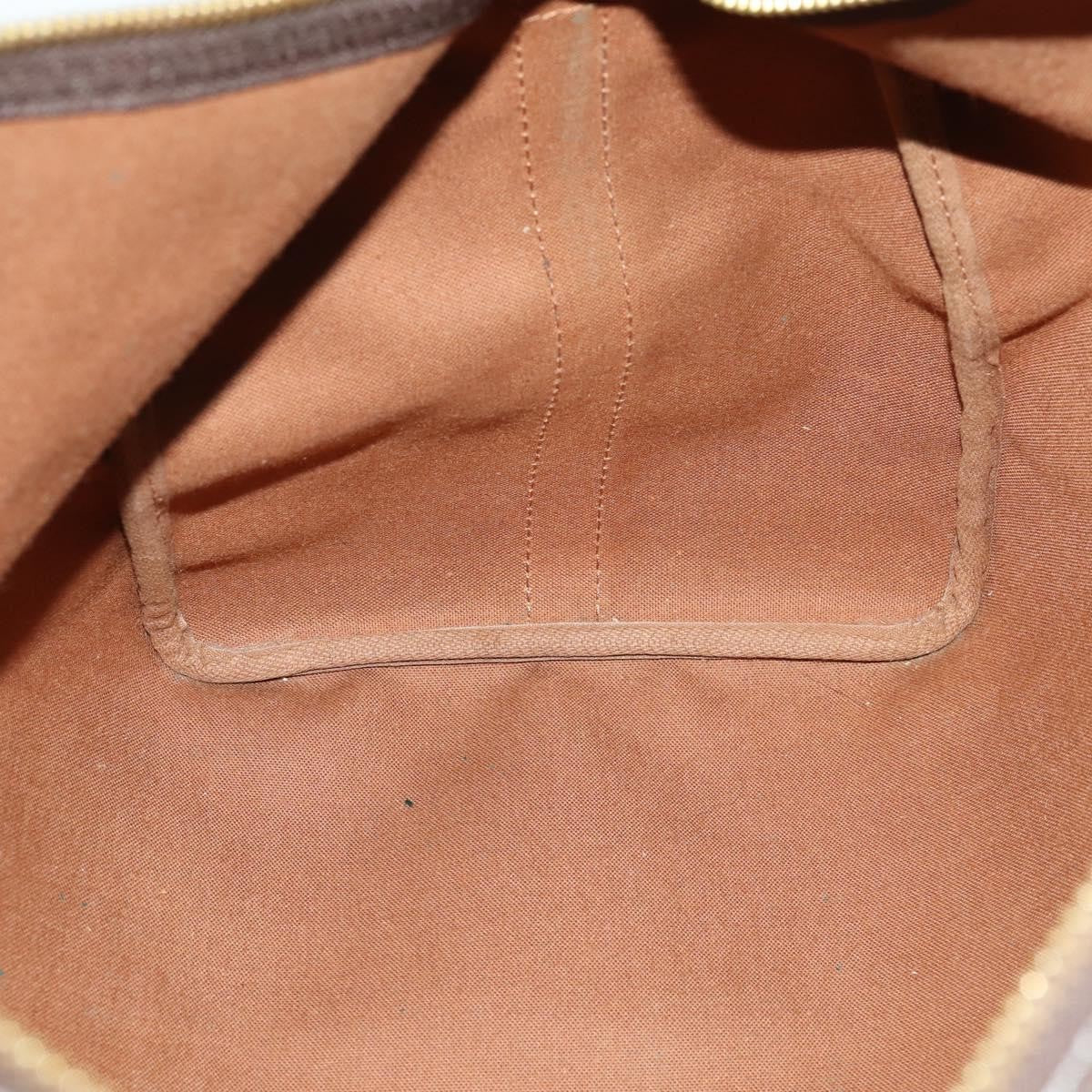 Louis Vuitton Keepall Bandouliere Bag Monogram Canvas, BROWN, CANVAS, Travel bag