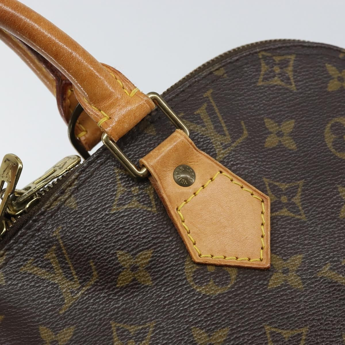 Louis Vuitton Alma Handbag Monogram Canvas, BROWN, CANVAS, Handbag
