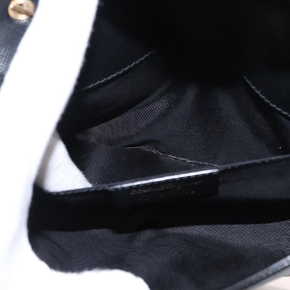 Salvatore Ferragamo Vala Chain Shoulder bag Leather, BLACK, LEATHER, Shoulder bag