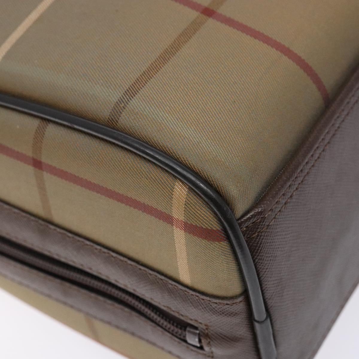 Burberry Nova Check Handbag Nova Check Canvas, BEIGE, CANVAS, Handbag