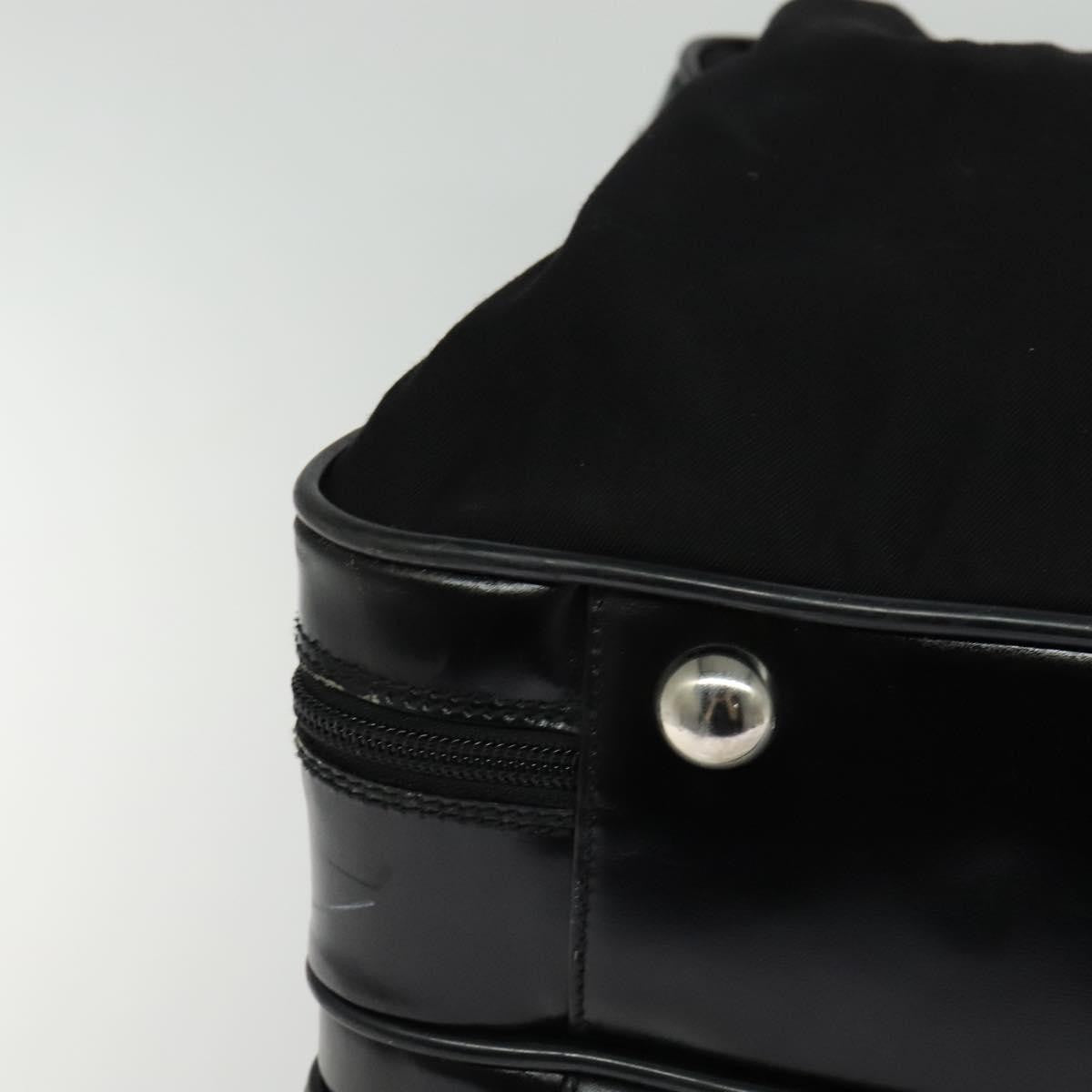 Gucci Vintage Boston Bag Canvas, BLACK, CANVAS, Travel bag