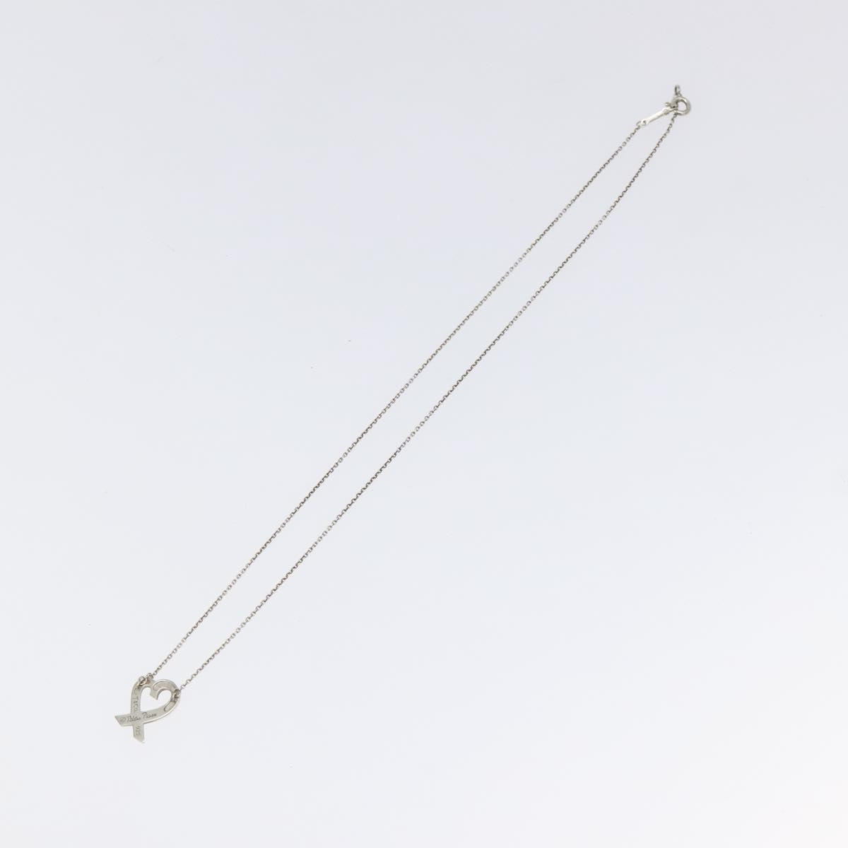 Tiffany & Co. Paloma Picasso Loving Heart Pendant Necklace Silver 925, SILVER, SILVER, Necklace