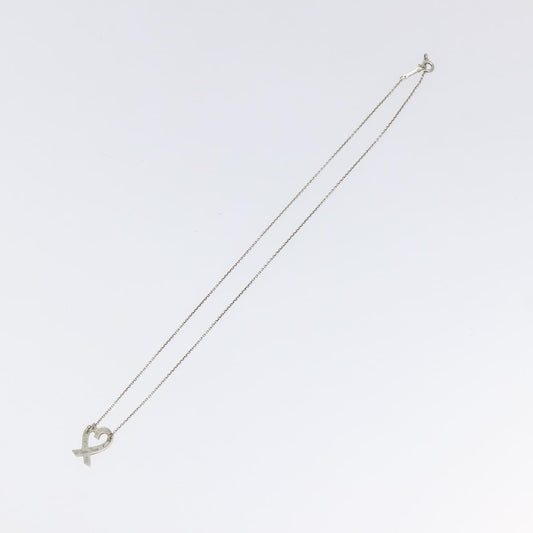 Tiffany & Co. Paloma Picasso Loving Heart Pendant Necklace Silver 925, SILVER, SILVER, Necklace
