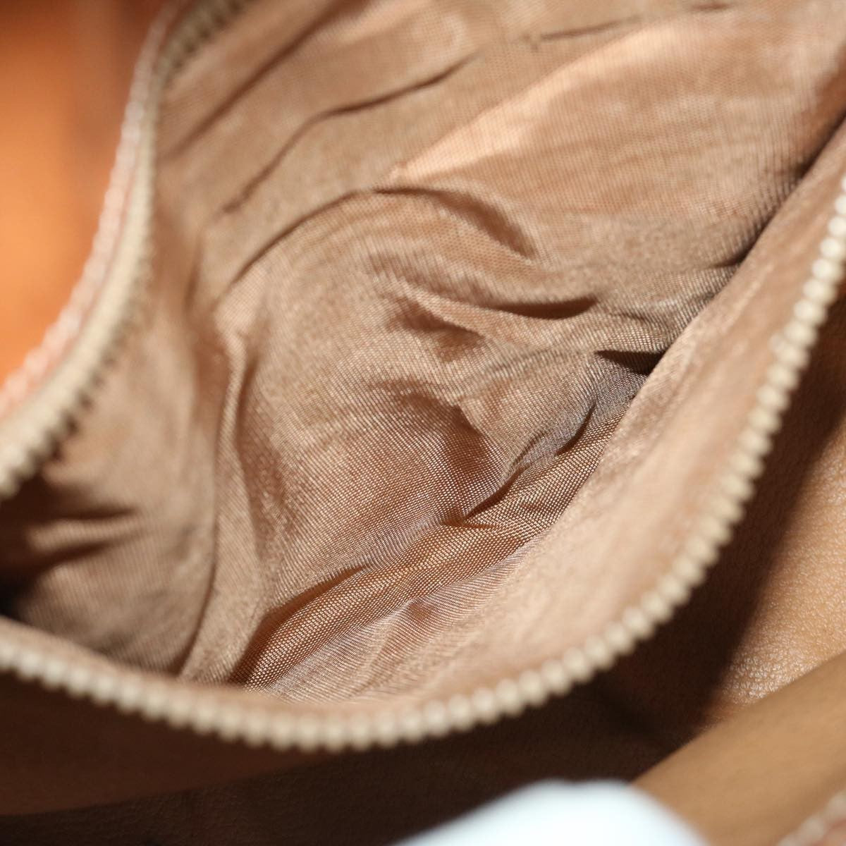 Celine Vintage Convertible Macadam Turnlock Shoulder Bag Canvas and Leather, BROWN, CANVAS, Shoulder bag