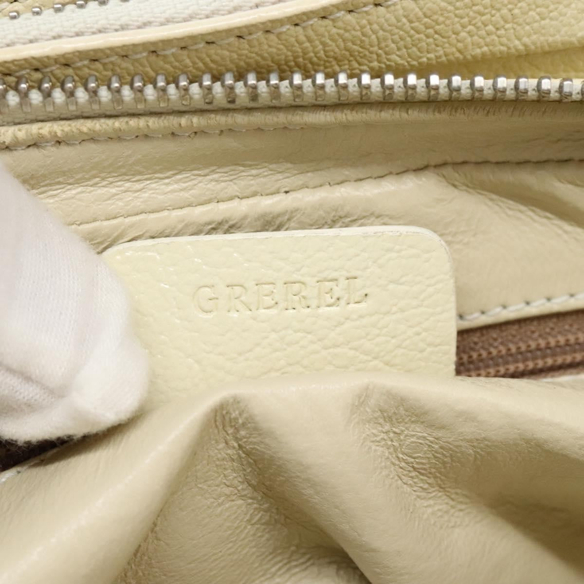 Bvlgari Chandra Top Handle Bag Leather, ECRU, LEATHER, Handbag