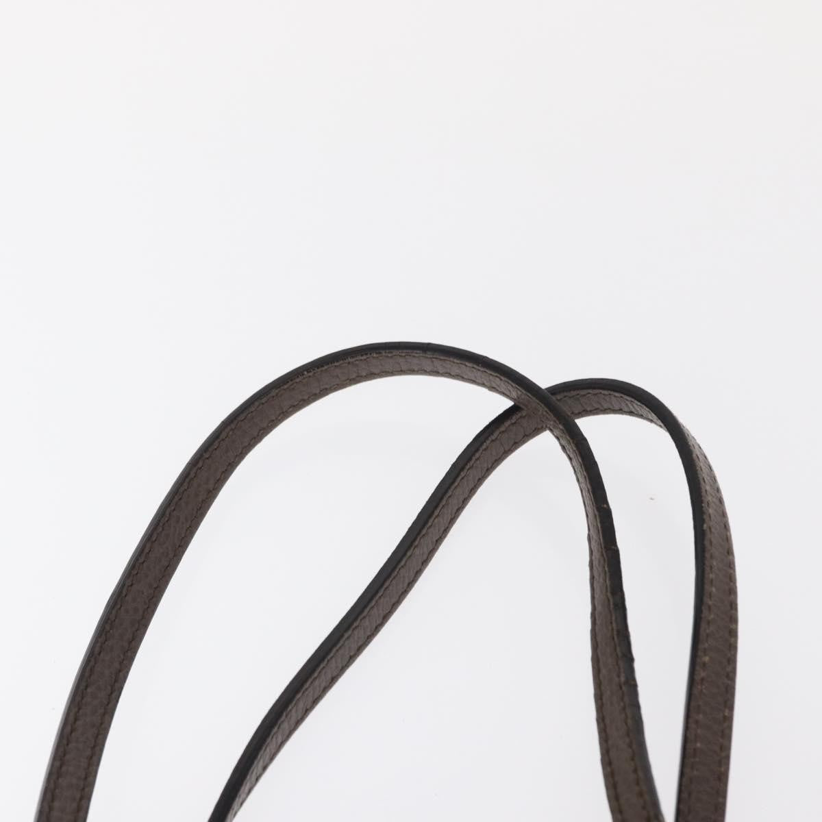 Gucci Swing Tote Leather, GRAY, LEATHER, Tote bag