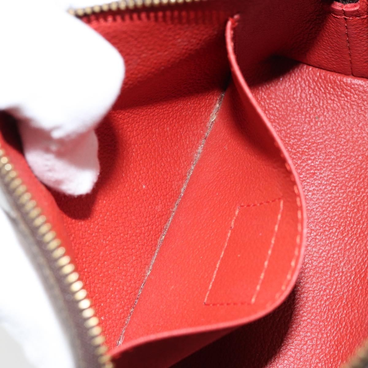 Louis Vuitton Cosmetic Pouch Damier, BROWN, CANVAS, Clutche & pouche