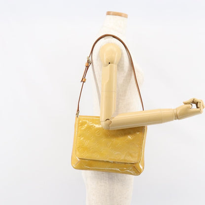 Louis Vuitton Thompson Street Handbag Monogram Vernis, BEIGE, PATENT_LEATHER, Shoulder bag