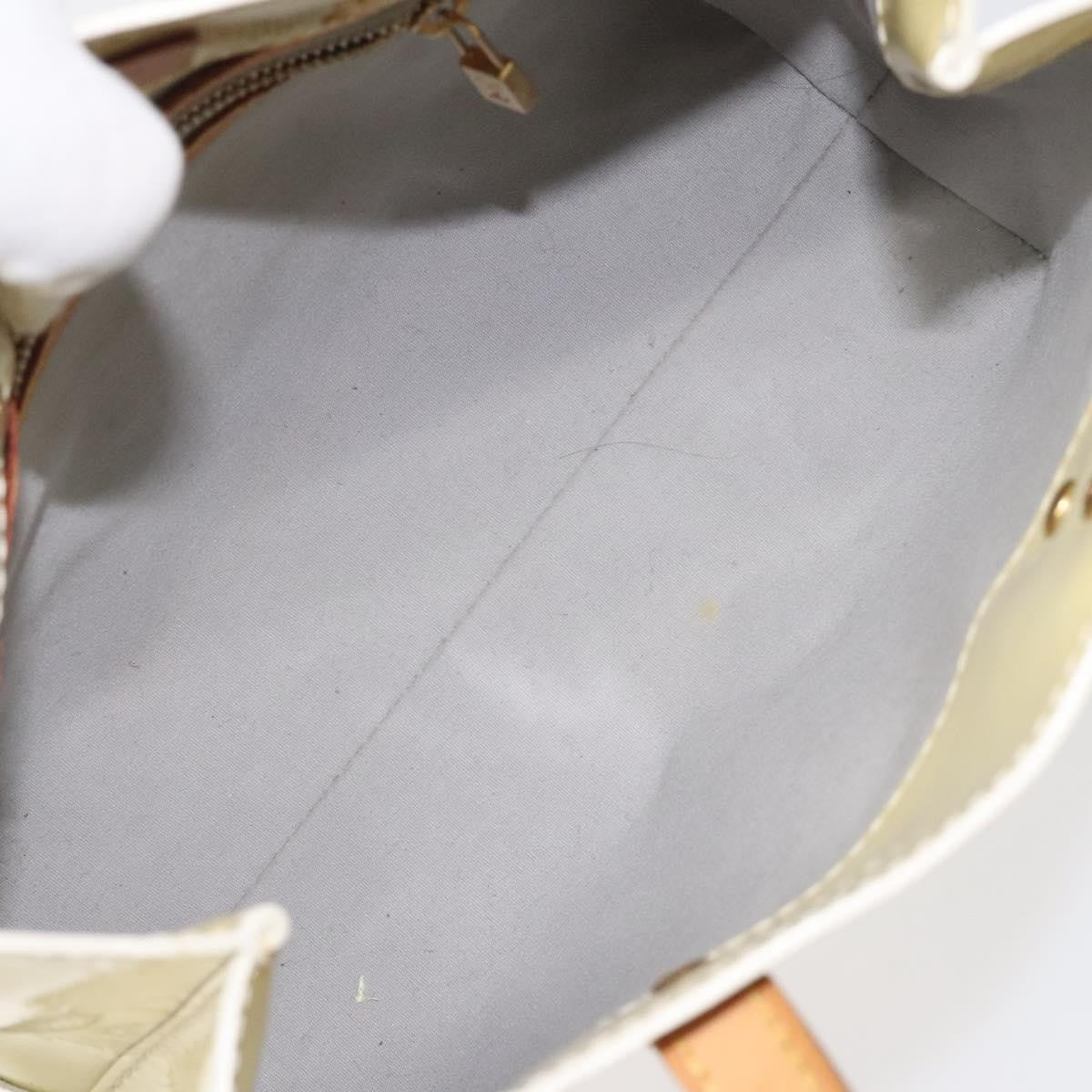 Louis Vuitton Reade Handbag Monogram Vernis, BEIGE, PATENT_LEATHER, Handbag