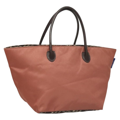Burberry Nova Check Tote Nylon, PINK, NYLON, Tote bag