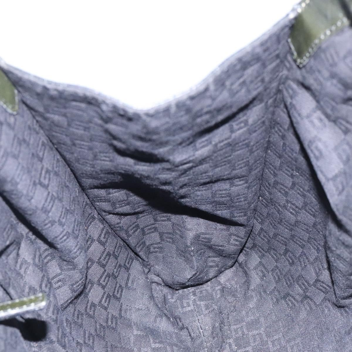 Gucci Vintage Handbag Leather, KHAKI, LEATHER, Handbag