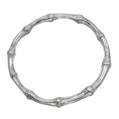 Tiffany & Co. Bamboo Bangle Bracelet Sterling Silver, SILVER, SILVER, Bracelet