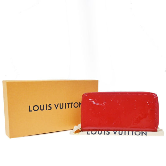 Louis Vuitton Zippy Wallet NM Monogram Patent, RED, PATENT_LEATHER, Wallets