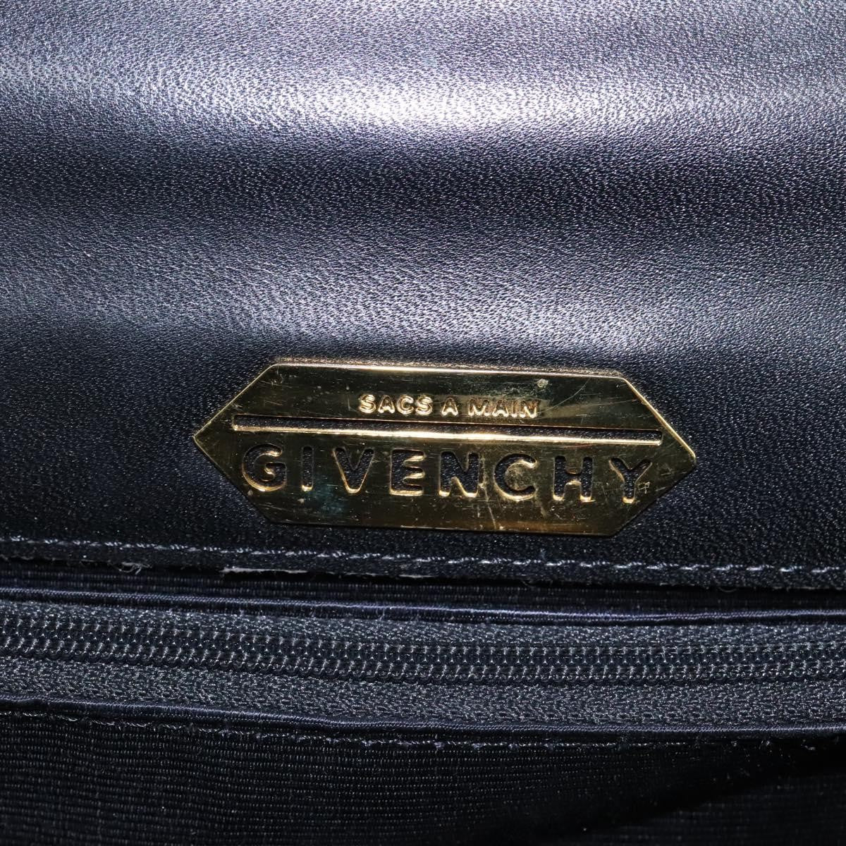 Givenchy Vintage 4G handbag Leather, BLACK, LEATHER, Handbag