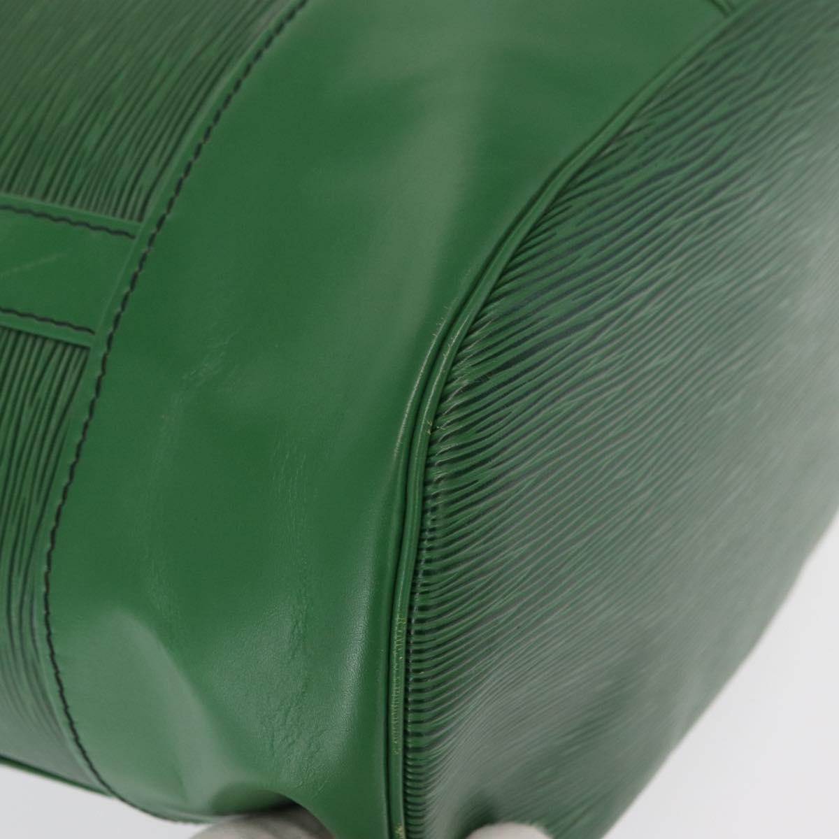 Louis Vuitton Randonnee Backpack Epi Leather, Green, Leather, Backpack
