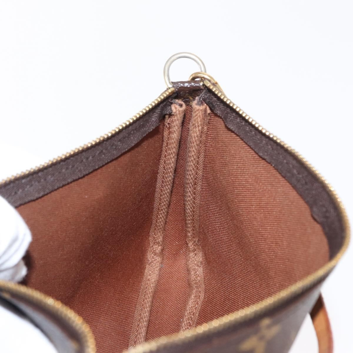 Louis Vuitton Pochette Accessoires NM Monogram Canvas, BROWN, CANVAS, Clutche & pouche