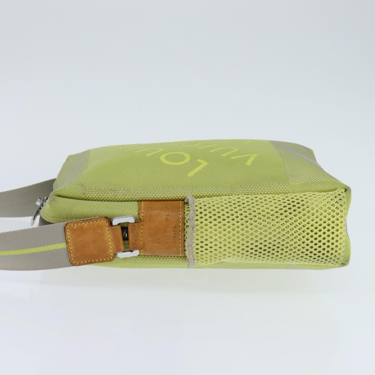 Louis Vuitton Cup Weathery Bag Damier Geant Canvas, YELLOW, CANVAS, Shoulder bag