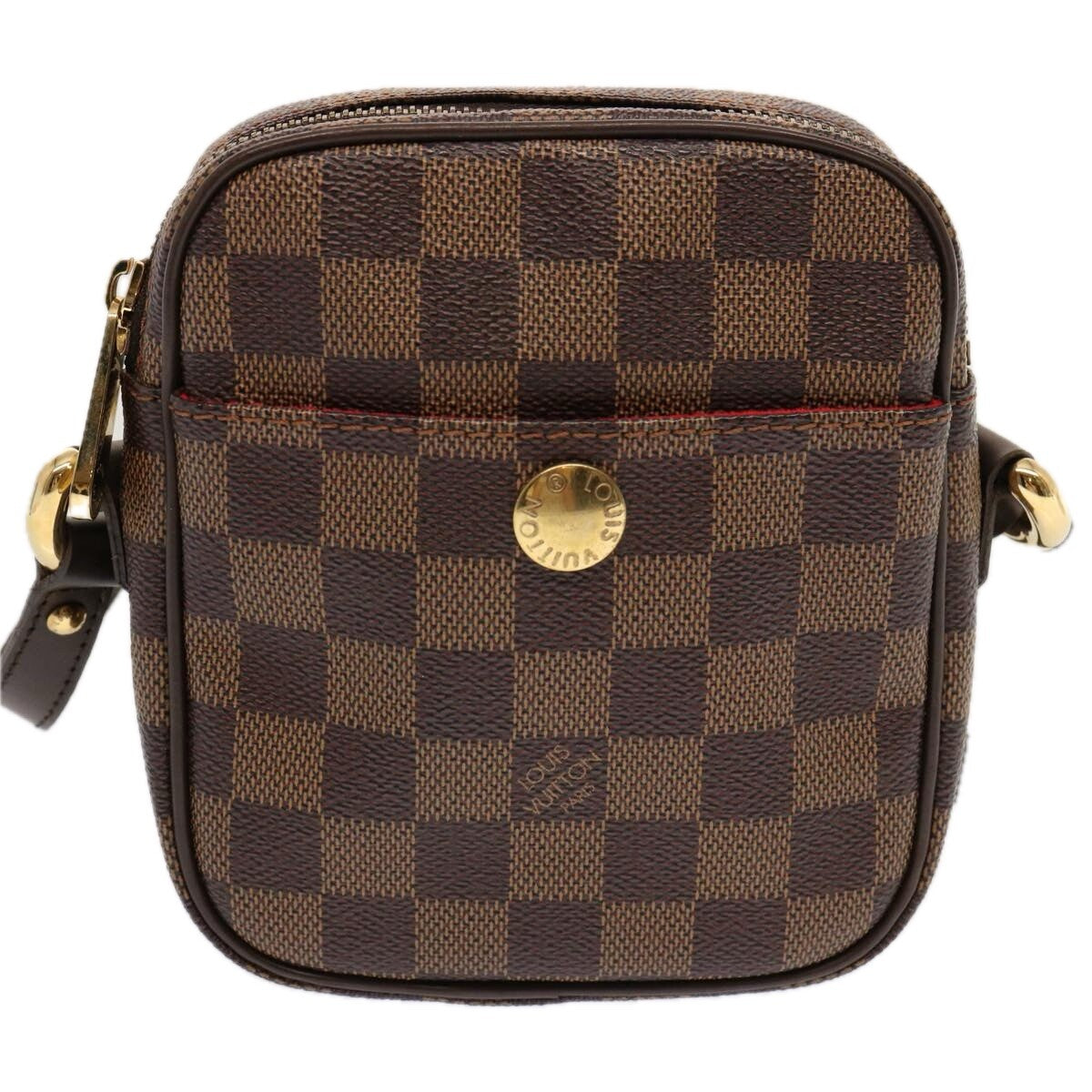 Louis Vuitton Rift Handbag Damier, BROWN, CANVAS, Handbag